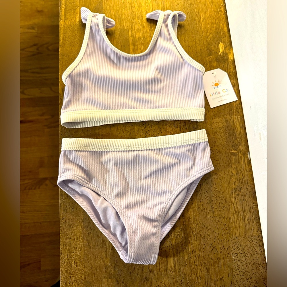 Little Co. by Lauren Conrad- Girls- 5T- Purple 2pc Swimsuit